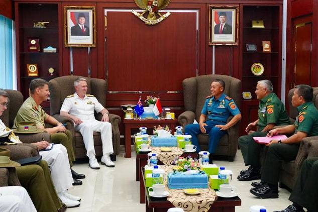 TNI dan ADF Bicarakan Peningkatan Kerjasama Militer