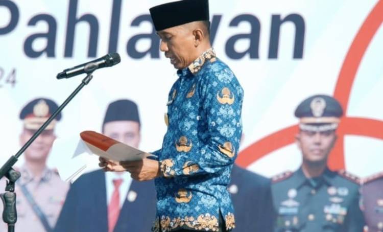 Hari Pahlawan 2024: Pjs Bupati Kuansing: Implementasikan dan Lanjutkan Semangat Juang dengan Kontribusi Nyata