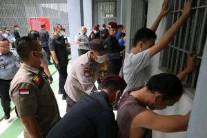 Lapas Pekanbaru Dirazia, Warga Binaan Dites Urine