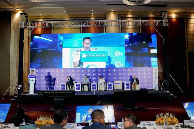 Kepala Bakamla RI Jadi Pembicara di Manila Dialogue on South China Sea 2025