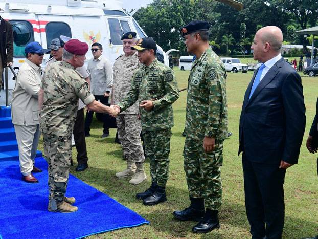 Panglima TNI Dampingi Presiden RI dan Raja Yordania Saksikan Demonstrasi Joint Drone Exercise