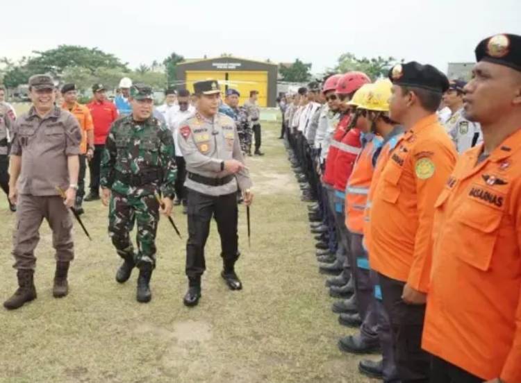 31 Ribu Personel Gabungan Siap Hadapi Bencana Hidrometeorologi di Riau