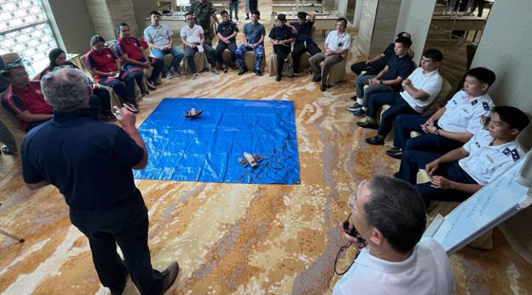 Bakamla RI-UNODC Gelar Latihan VBSS Tahap VII di Batam
