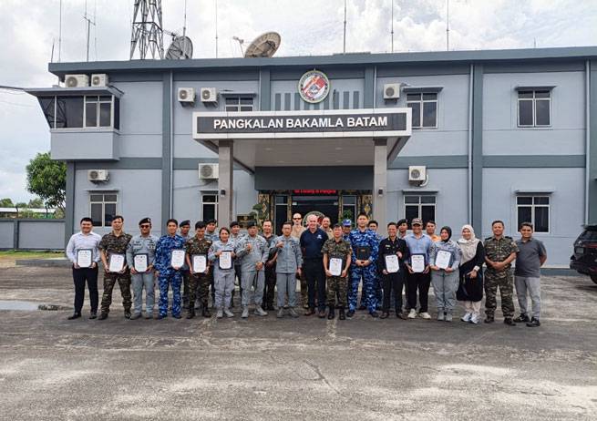 Pelatihan VBSS Tahap VII Bakamla RI-UNODC Resmi Ditutup