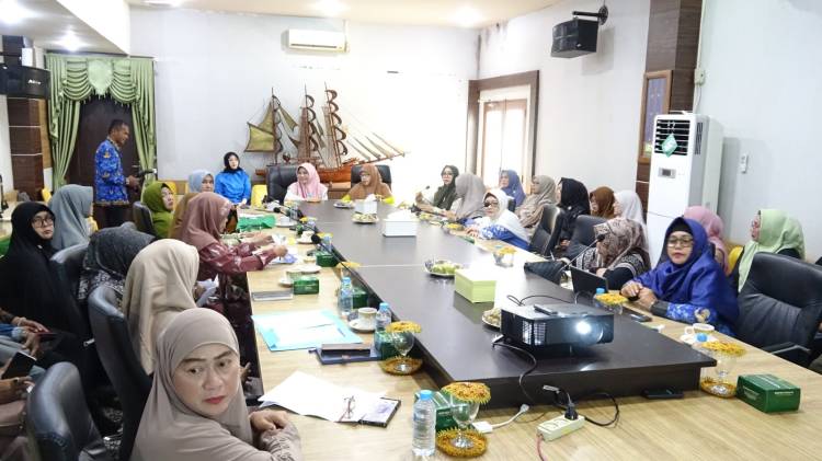 Ketua BKMT Inhil Pimpin Rapat Badan Kontak Majelis Taklim