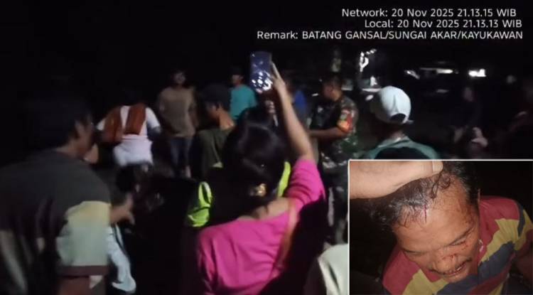 Warga Dibacok, Kendaraan Dirusak. Kelompok HM Brutal Panen Paksa Kebun Sawit yang Disita Satgas PKH di Sungai Akar