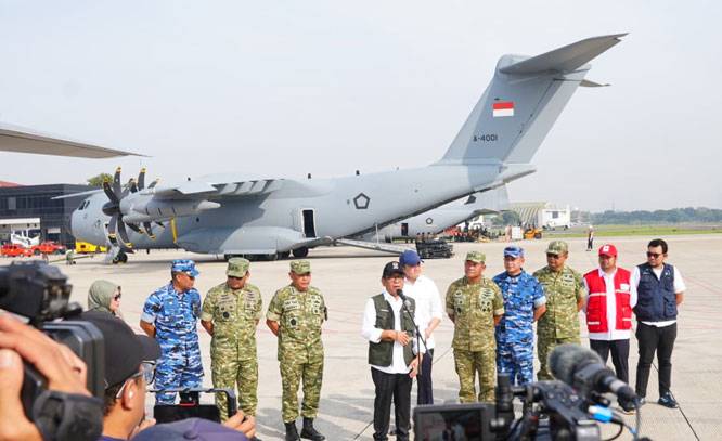 TNI Kirim Bantuan Kemanusiaan ke Tiga Provinsi Terdampak Bencana