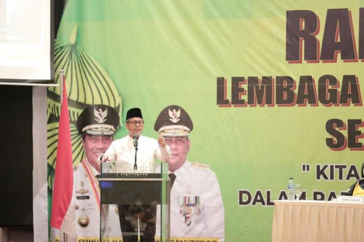 Asisten I Setdaprov Riau, Rakerda LPTQ Riau Diharapkan Dapat Membangun Semangat Untuk Prestasi Lebih Baik