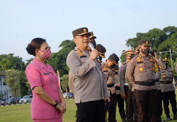 Berikan Pengarahan Apel Terakhir, Kapolda Irjen Agung Setya Imam Effendi : Saya Doakan Polda Riau Makin Jaya