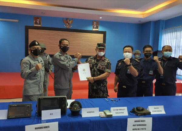 Bakamla RI Serahkan Berkas Perkara KIA Vietnam Ke PSDKP Batam