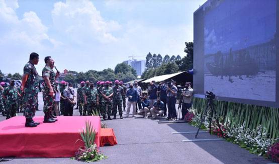 Panglima TNI Apresiasi Korps Marinir Yang Selalu Mendapat Pujian