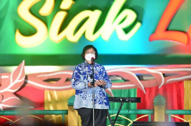 Menteri LHK Siti Nurbaya Akan Yakinkan Presiden Jokowi Untuk ke Danau Zamrud Siak