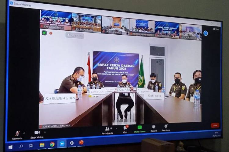 Rekor, Kejari Kuansing Terbanyak Tangani Perkara Korupsi