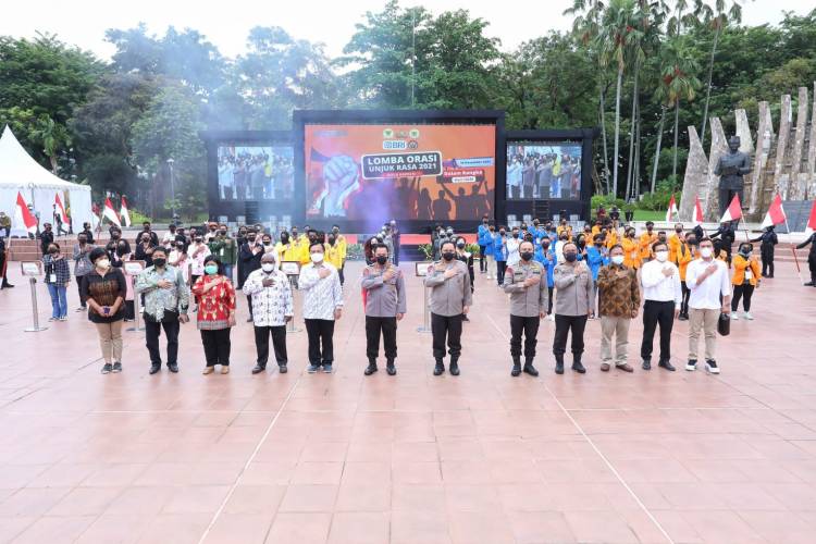 Kapolri: Komitmen Polri Junjung Tinggi HAM dan Nilai Demokrasi