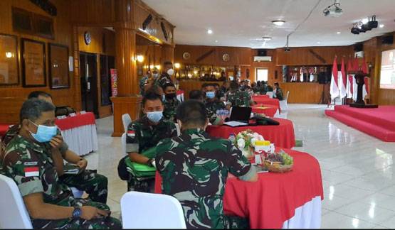 Danrem 174 Merauke Terima Tim Current Audit Itjenad
