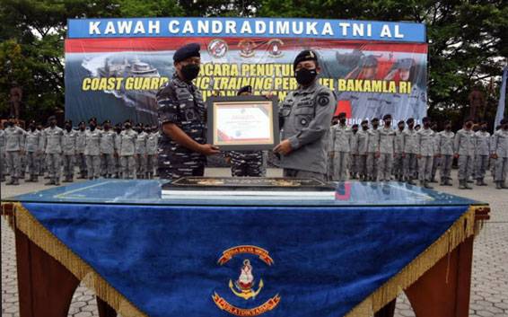 Coast Guard Basic Training Tahun 2021 Resmi Ditutup