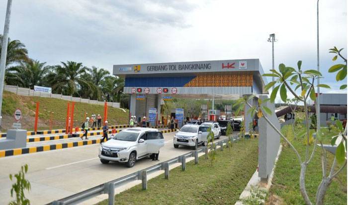 Tarif Tol Pekanbaru-Bangkinang Diterapkan Natal, Siapkan Uang Elektronik