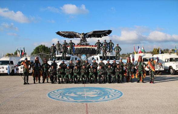 Asops Panglima TNI Laksanakan Kunjungan Kerja Ke Markas Indobatt Lebanon