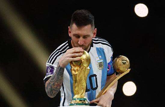 Bawa Argentina Juara, Lionel Messi Dinobatkan Pemain Terbaik di Piala Dunia 2022