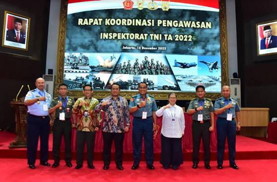 Irjen TNI Buka Rakorwas Inspektorat TNI TA 2022