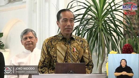 Pesan Natal Jokowi: Eratkan Persaudaraan dan Perkuat Kerukunan