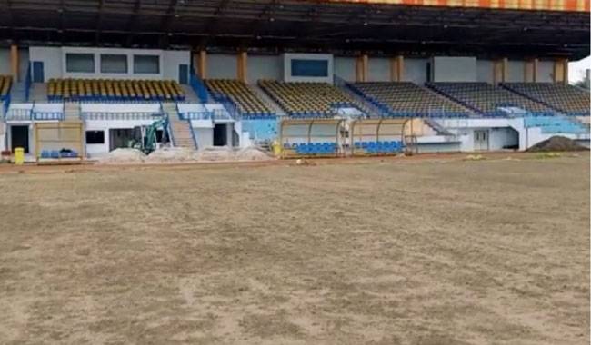 Rehab Stadion Rumbai Selesai Dikerjakan