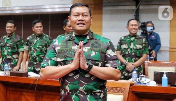 Hari Ini Presiden Jokowi Lantik Yudo Margono Jadi Panglima TNI