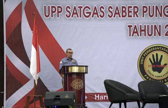 Gelar Rakerda Satgas Siber Pungli, Gubri: Digitalisasi Menjadi Solusi Pemberantasan Pungli