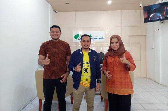 Sambangi Kantor Cabang, JMSI Pelalawan: Selamat HUT Ke-45 BPJS Ketenagakerjaan