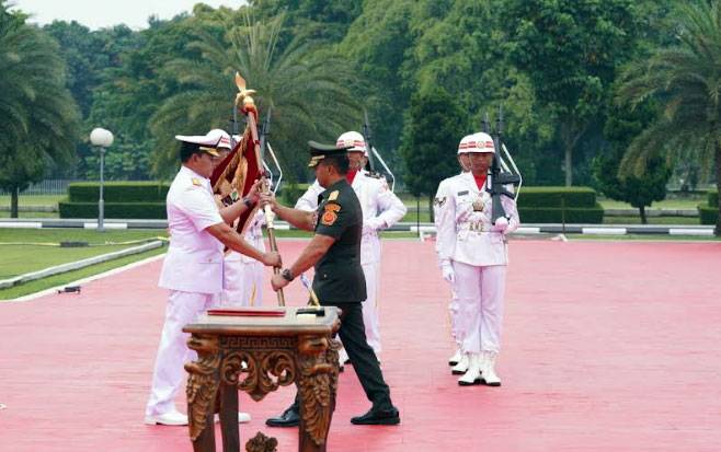 Jabatan Panglima TNI Diserahterimakan