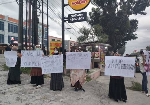 FORWADIK Riau Kecam Tempat Hiburan Berbau 'Judi' di Depan Ponpes Babussalam