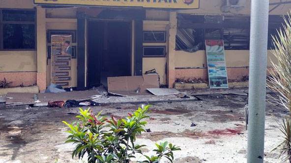 Diduga Bom Bunuh Diri, 3 Anggota Polsek Astanaanyar Terluka