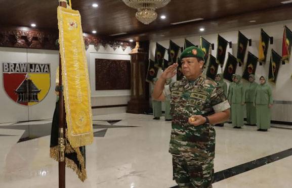 Mayjen TNI Farid Makruf, M.A, Resmi Menjadi Warga Kodam V/Brawijaya