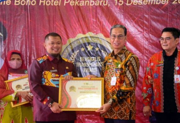 Diskominfotik Gelar Bengkalis Transparansi Award, Ini Badan Publik yang Berhasil Terima Penghargaan