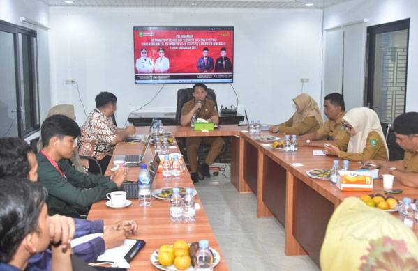 Diskominfotik Bengkalis Gandeng BSSN Lakukan Asesmen Sistem IT
