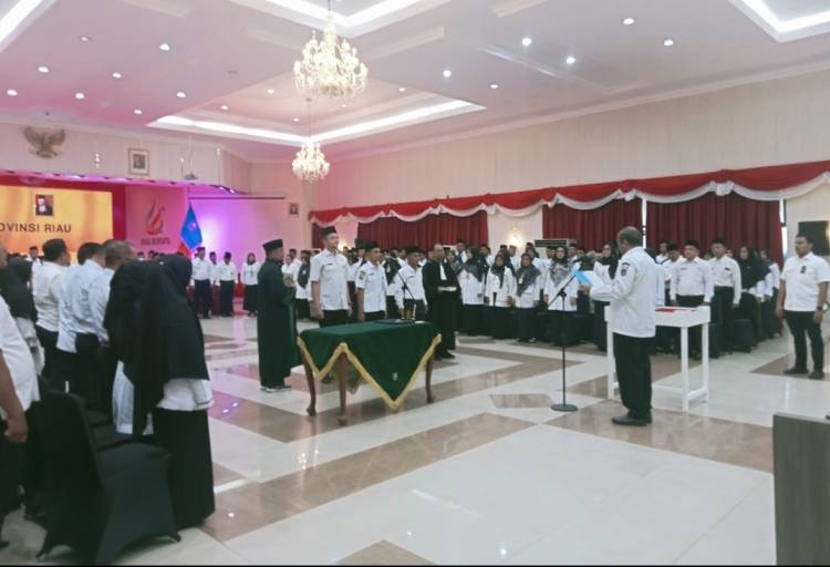 226 Kepsek SMA/SMK Negeri Dilantik Sore Tadi, Forwadik Riau Ucapkan Selamat