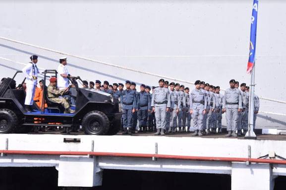 Bakamla RI Ramaikan Peringatan Hari Armada Republik Indonesia