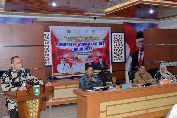 Bupati Kasmarni Apresiasi Kenaikan Peringkat KLA Bengkalis Dari Pratama Menjadi Madya