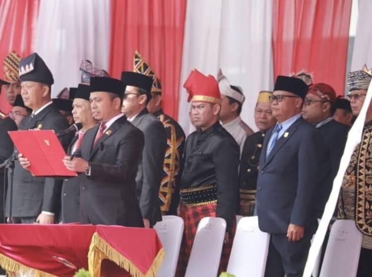 Dengan Semangat Proklamasi, Pimpinan DPRD dan Pemko Pekanbaru Peringati HUT ke-79 RI