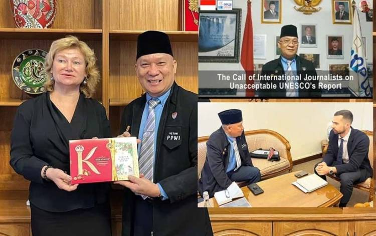 Laporan UNESCO tentang Kondisi Pekerja Media Ditolak, Kedubes Rusia Sampaikan Apresiasi ke PPWI