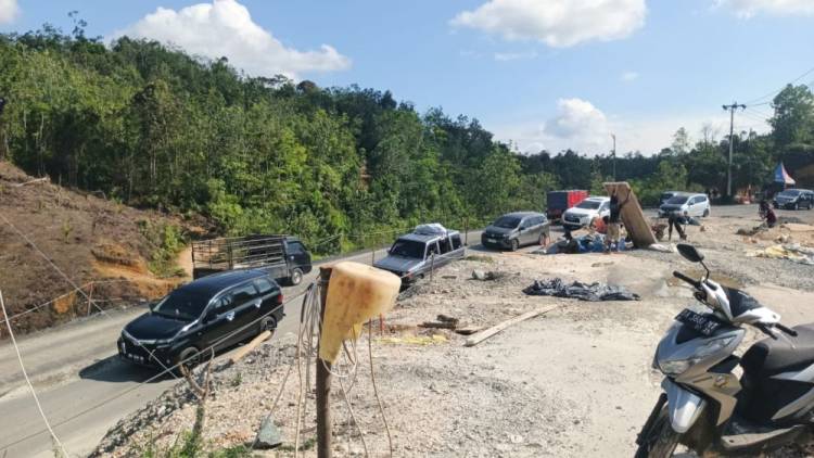 Lintas Riau-Sumbar Tanjung Alai Kampar Dibuka Dua Arah