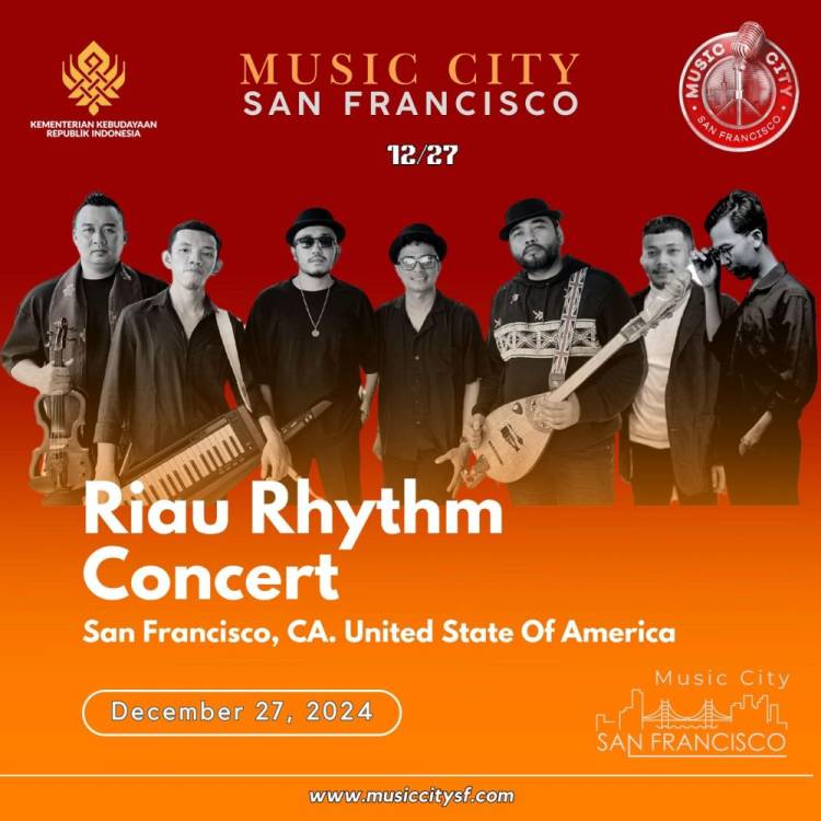 Bawa Musik Melayu ke Amerika, Riau Rhythm Guncang San Francisco dan California