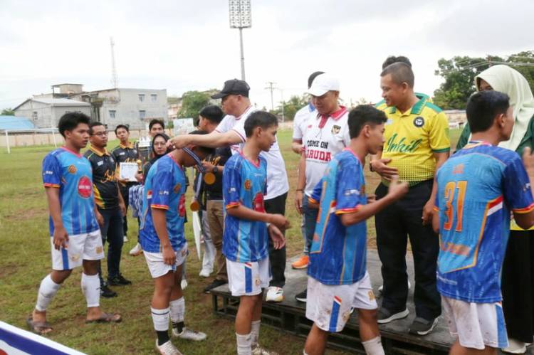 Sakti FC Juara Liga Bupati Askab PSSI Inhil 2025