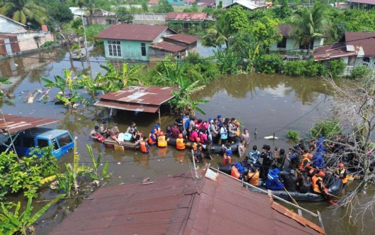 206 Desa di 116 Kecamatan di Riau Rawan Bencana Hidrometeorologi, 4 Kabupaten dan Kota Waspada Tinggi!
