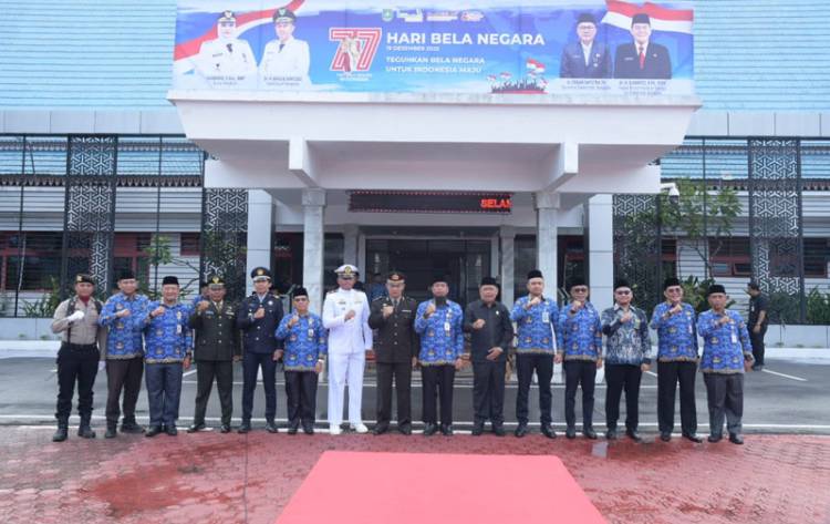 Bupati Bengkalis Ingatkan Untuk Meneguhkan Keutuhan Bangsa pada HBN ke-77