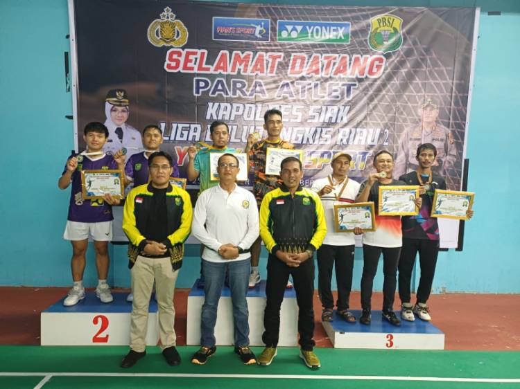 Hasil Lengkap Pertandingan Liga Bulutangkis Riau 2 Yonex Hans Sport 2025