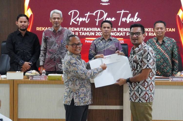 Pemilih di Riau Saat Ini 5.072.178 Orang