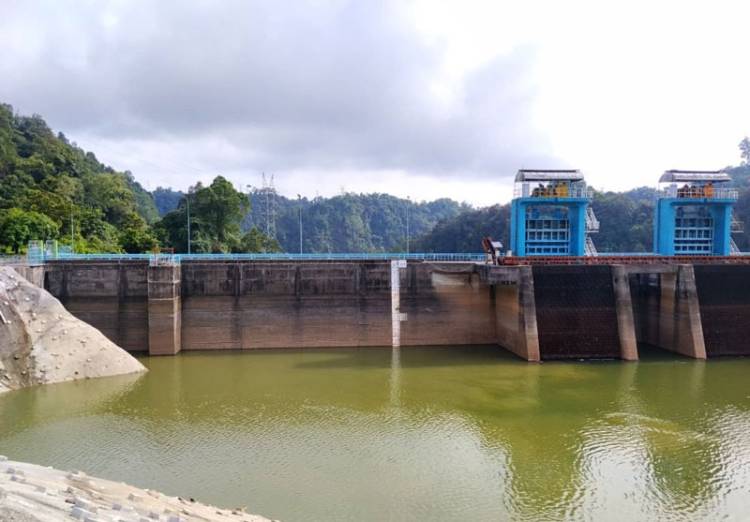 Debit Waduk Koto Panjang Menurun, Elevasi Masih di Level Aman