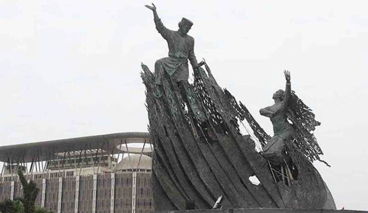 Perbaikan Tugu Zapin Segera Dilaksanakan