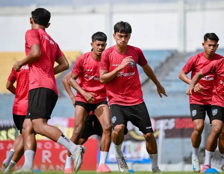 Tanpa Tiga Pemain Asing, Skuad PSPS Pekanbaru Kembali Latihan Besok